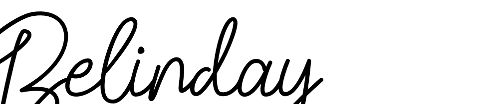 Belinday font family download free