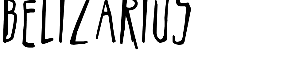 belizarius font family download free