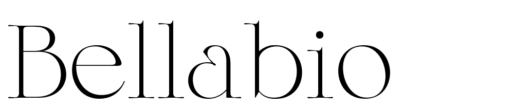 Bellabio font family download free