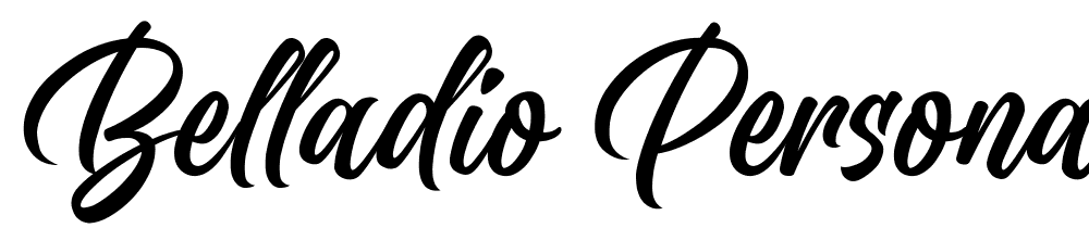 Belladio PERSONAL USE ONLY font family download free