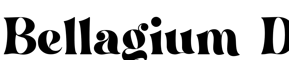 Bellagium-Demo font family download free