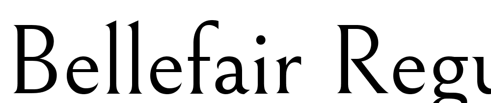 Bellefair-Regular font family download free