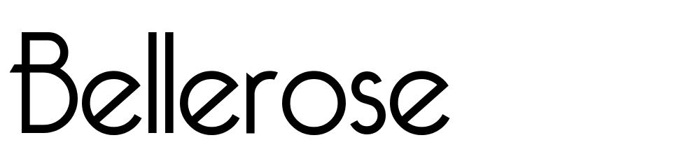 Bellerose font family download free