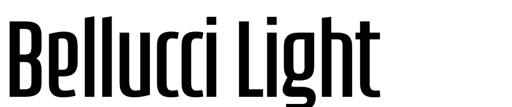 Bellucci-Light font family download free