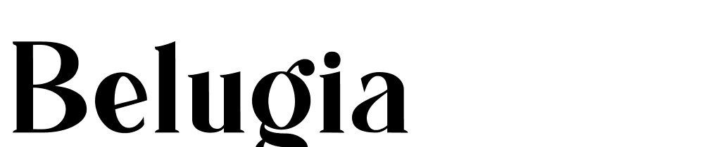 Belugia font family download free