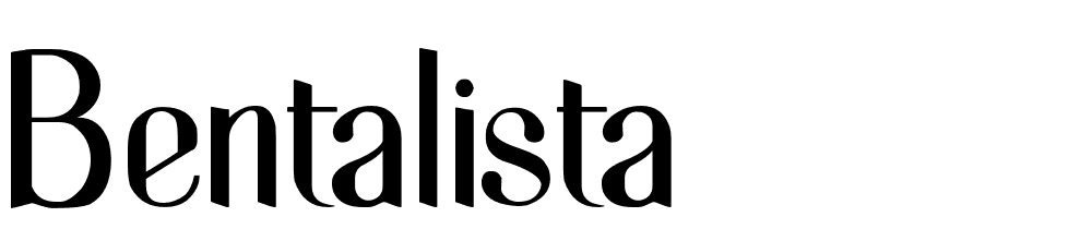 bentalista font family download free