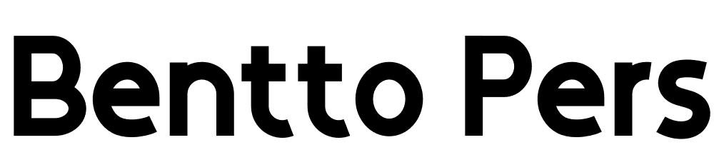 Bentto-Personal-Use font family download free