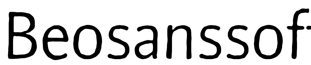 BeoSansSoft-R11Plain font family download free