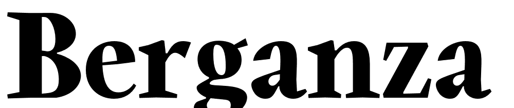 Berganza font family download free