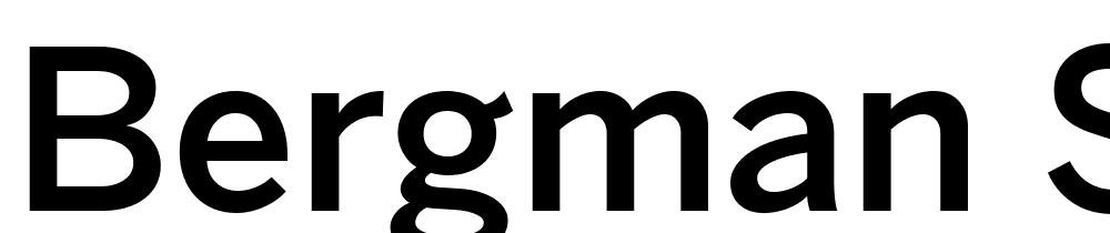 bergman_sans font family download free