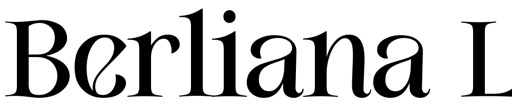 Berliana Lovely font family download free