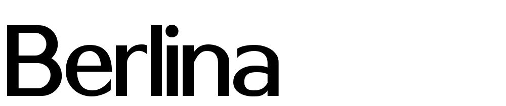 Berlina font family download free