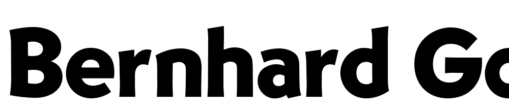 Bernhard Got URWExt Hea font family download free