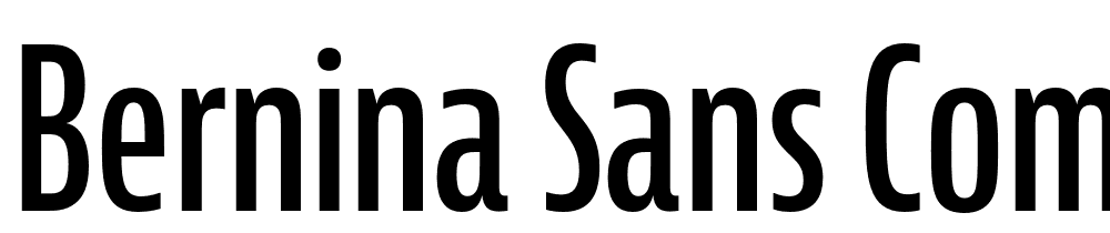 Bernina-Sans-Compressed-Sbold font family download free