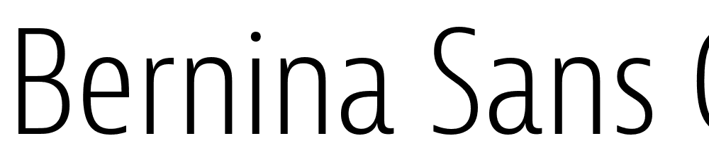 Bernina-Sans-Condensed-Lt font family download free