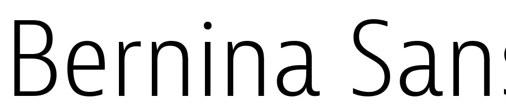 Bernina-Sans-Narrow-Lt font family download free