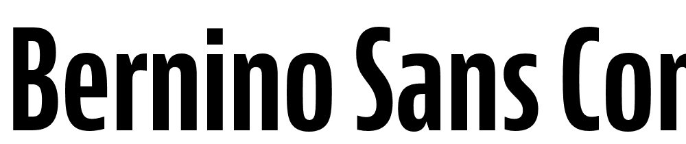 Bernino-Sans-Compressed-Bold font family download free