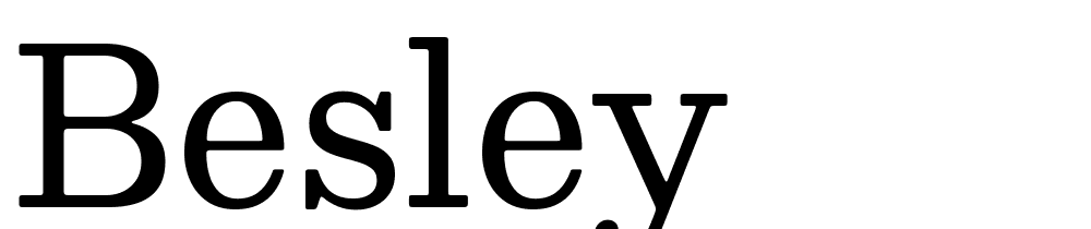 besley font family download free