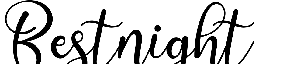 bestnight font family download free