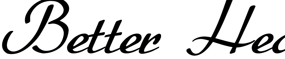 Better Heather font family download free