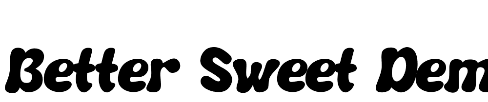 better-sweet-demo font family download free