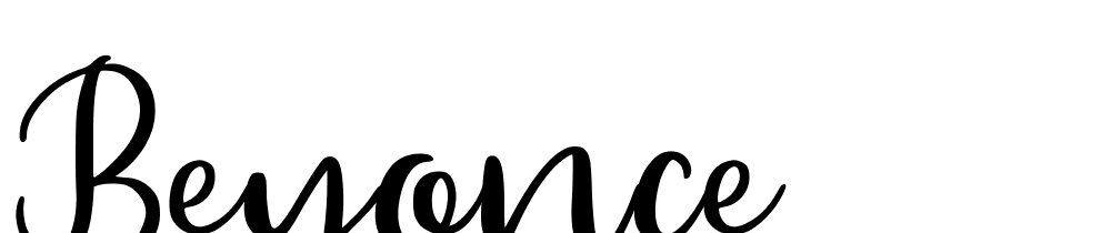 Beyonce font family download free