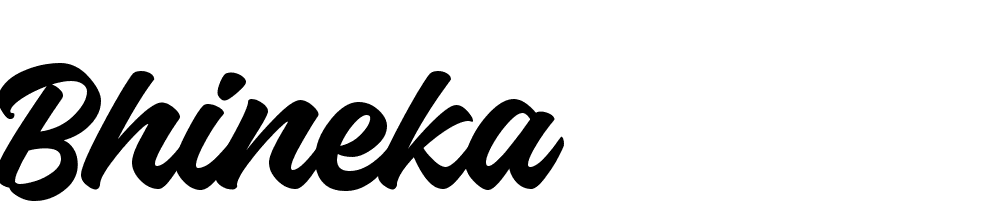 Bhineka font family download free