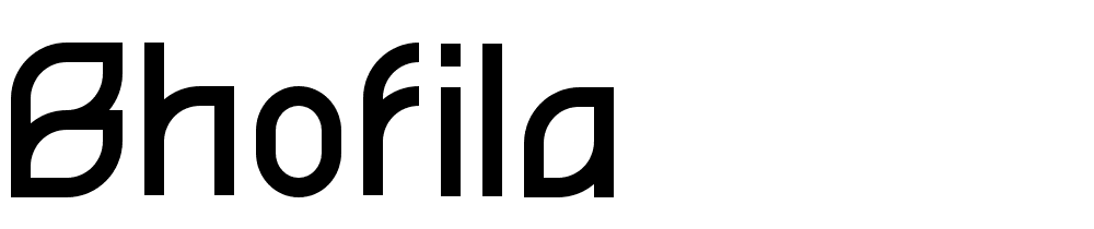 Bhofila font family download free