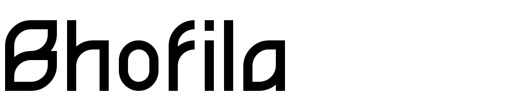 bhofila font family download free