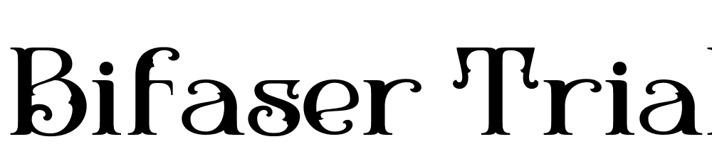 bifaser-trial font family download free