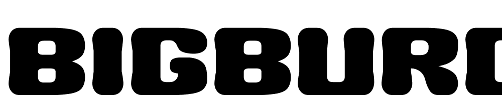 BIGBURGER__G font family download free