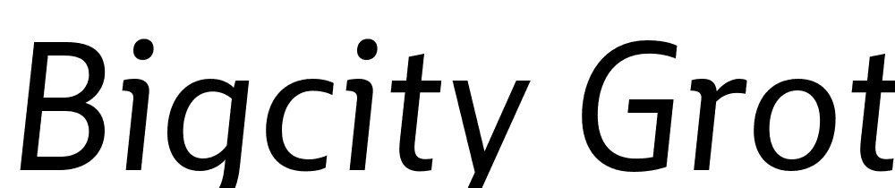 BigCity-Grotesque-Pro-Italic font family download free