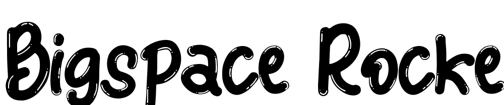 Bigspace Rocket font family download free