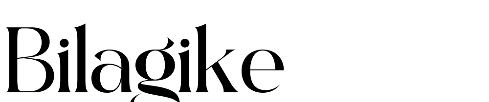 Bilagike font family download free