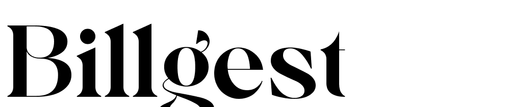 Billgest font family download free