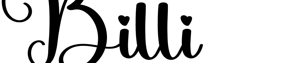 Billi font family download free