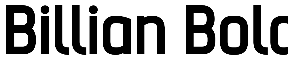 Billian-Bold font family download free