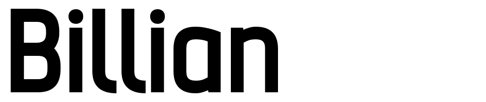 Billian font family download free