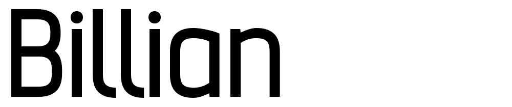 Billian font family download free