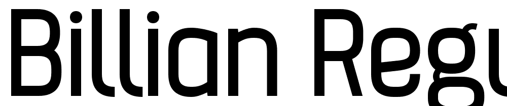 Billian-Regular font family download free