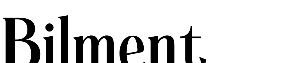 bilment font family download free