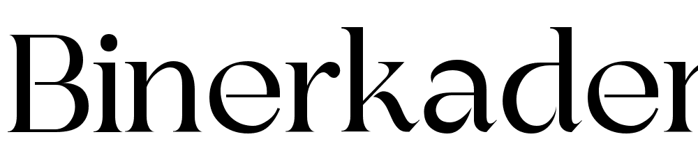 BinerkaDemo font family download free