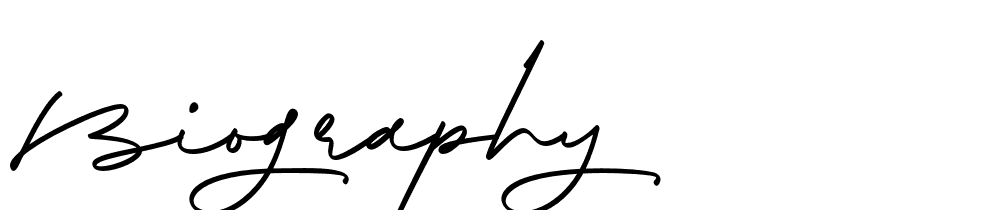 Biography font family download free