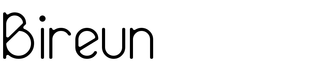 bireun font family download free