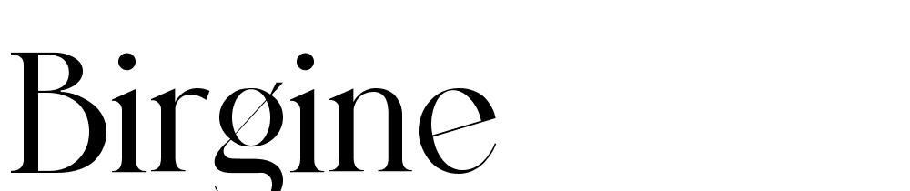 Birgine font family download free