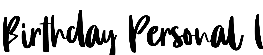 birthday-personal-use-2 font family download free