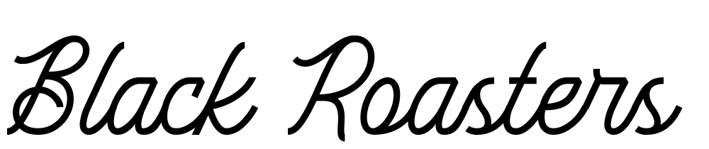 Black-Roasters-1 font family download free