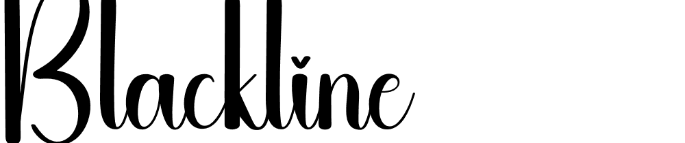 blackline font family download free