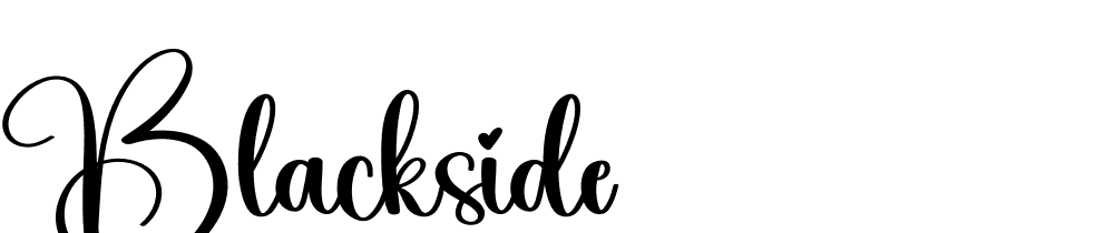 Blackside font family download free