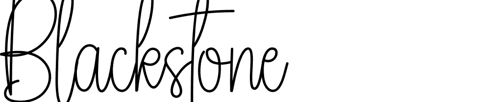 Blackstone font family download free